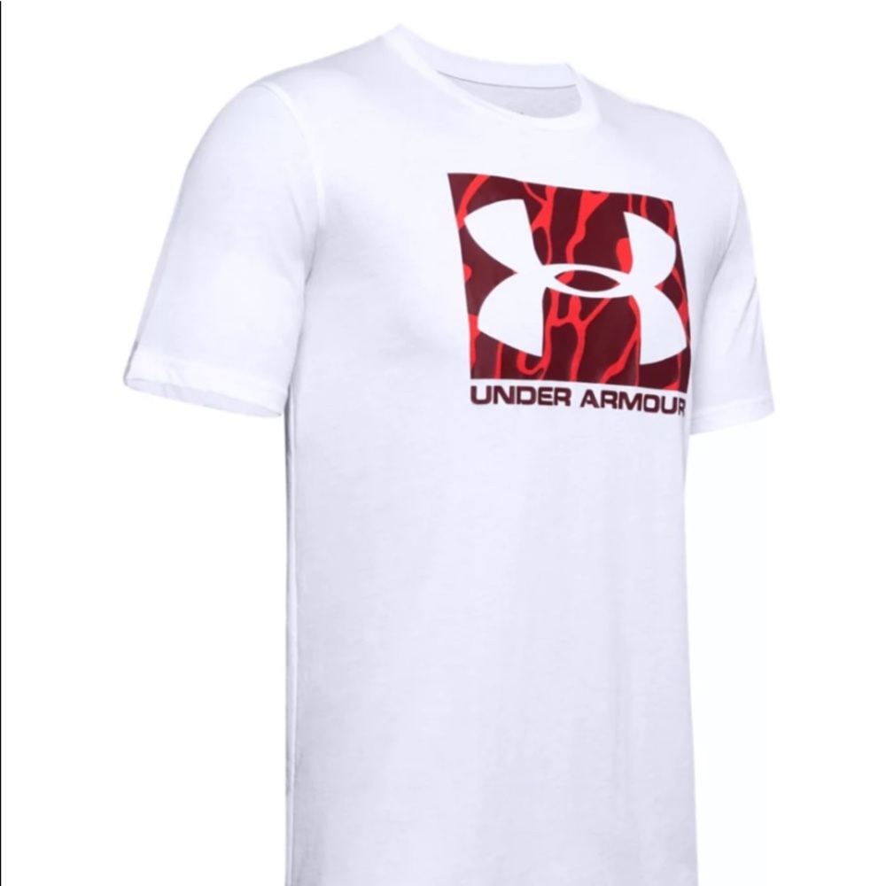 UA boxed sportstyle camo fill short sleeve  2XL